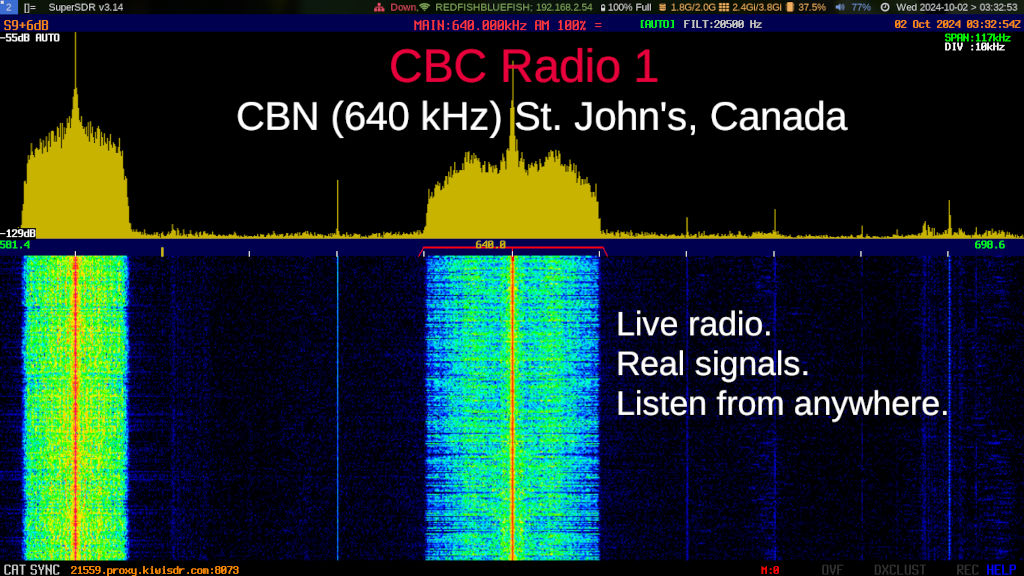 Skywavelinux is a self-contained Linux environment for longwave, mediumwave, and shortwave radio.